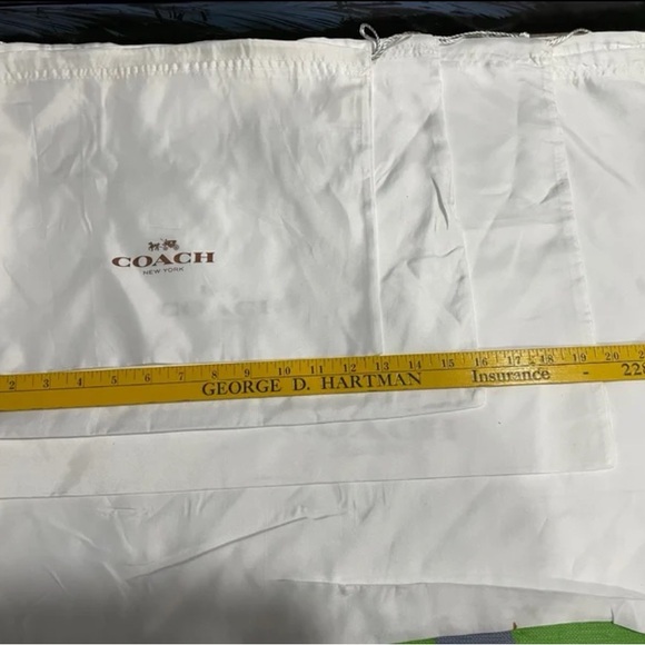 Coach Silk Dust Bag Size 16×13 in Medium size - Picture 3 of 6